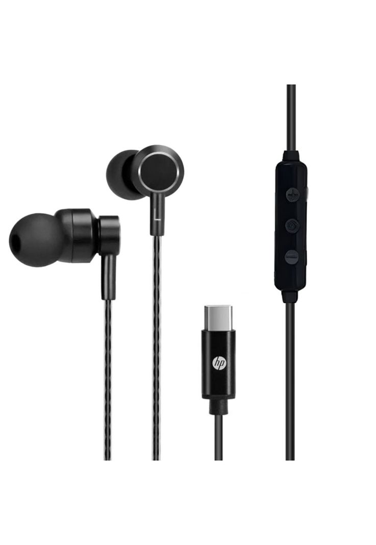 Audífonos HP USB-C con Manos Libre High Bass 1.2m DHH-1127-0