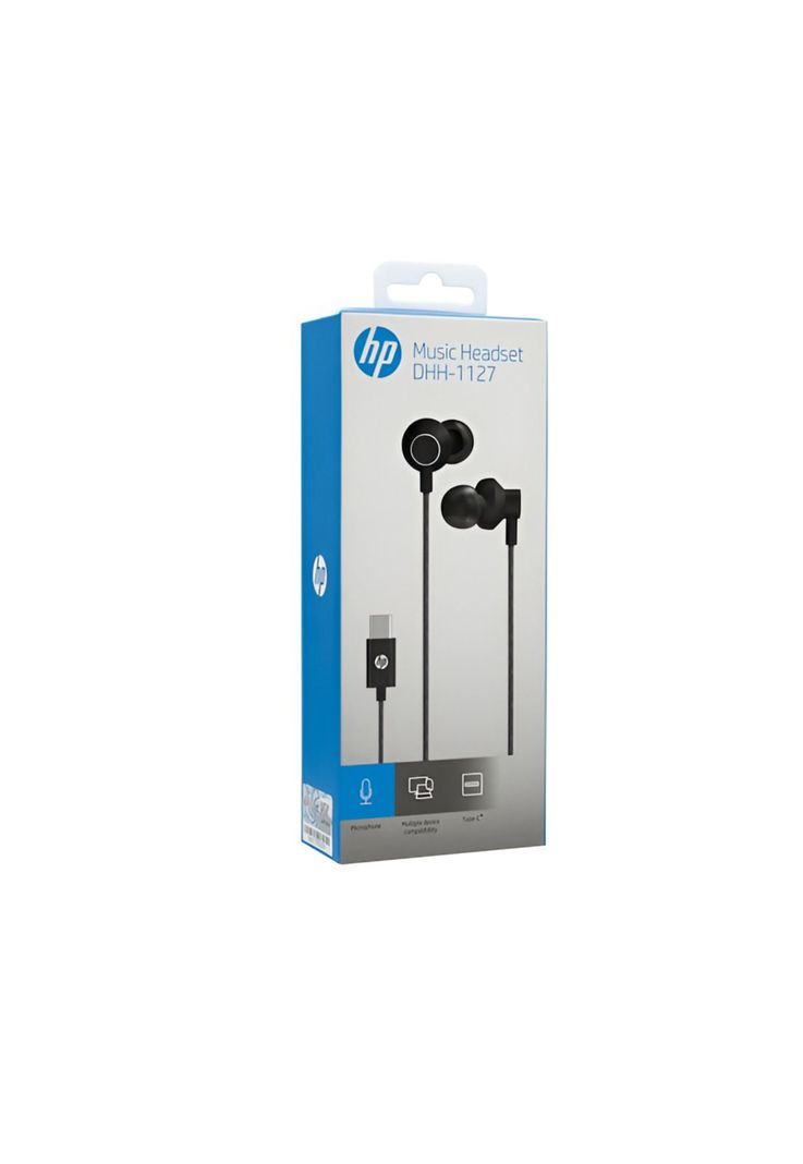 Audífonos HP USB-C con Manos Libre High Bass 1.2m DHH-1127-2