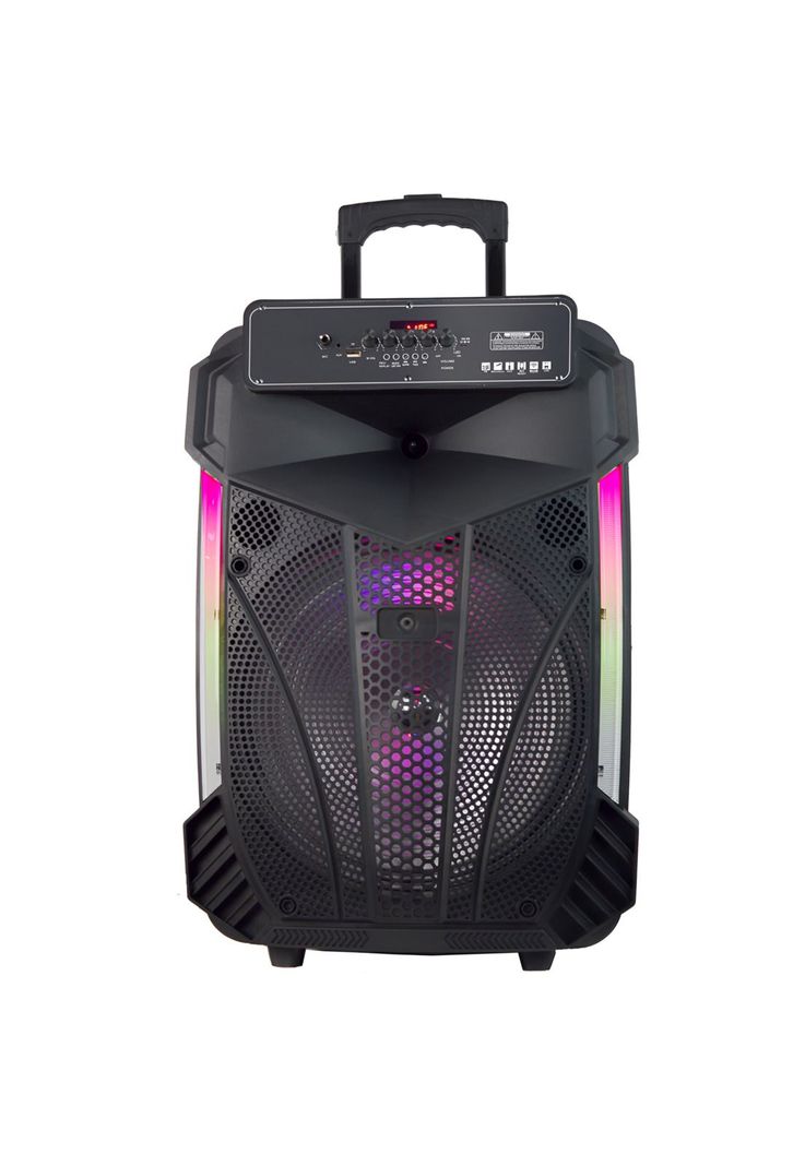 Parlante Karaoke de 15" RGB Recargable + Micrófono Inalámbrico BT15L-2