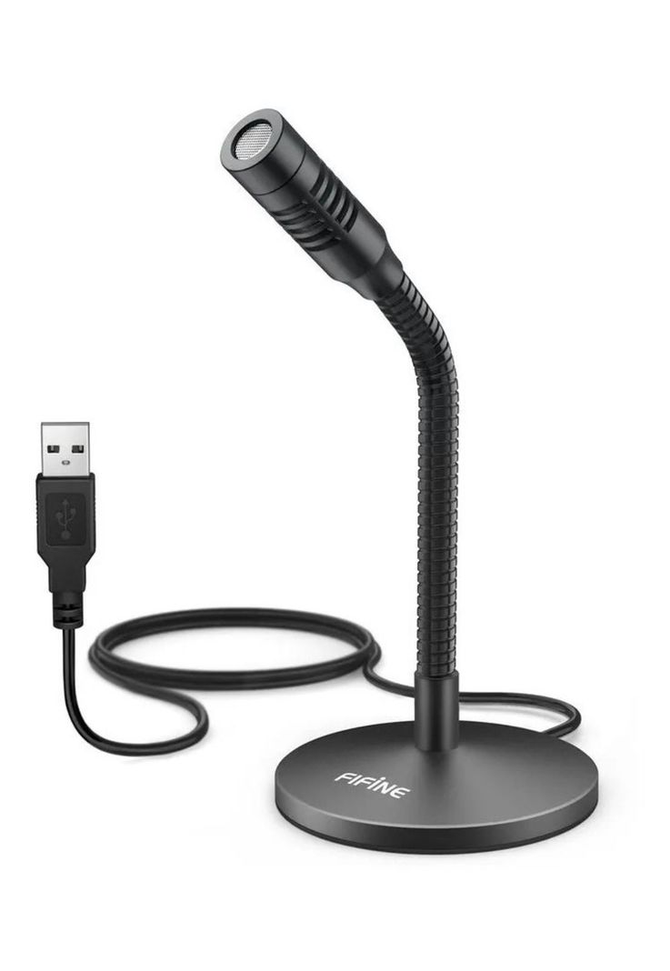 Microfono Usb Fifine K050B Flexible Condensador-0