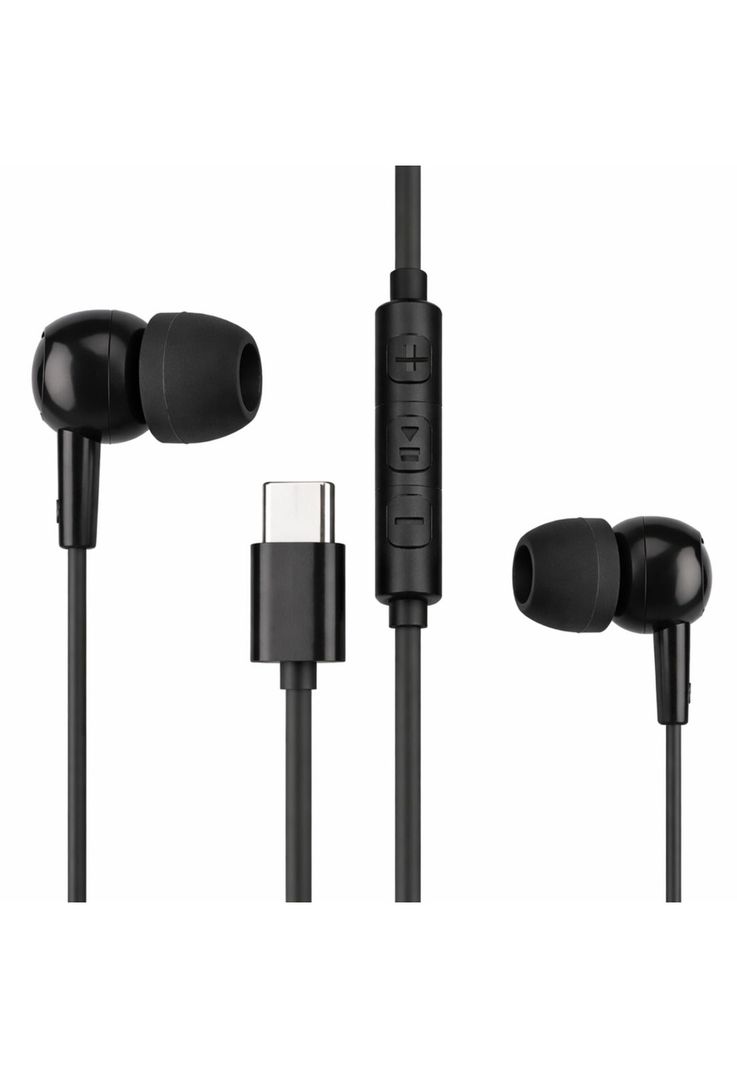 Audifonos Type-C IN EAR con Manos Libres White Fiddler FD-C Blanco