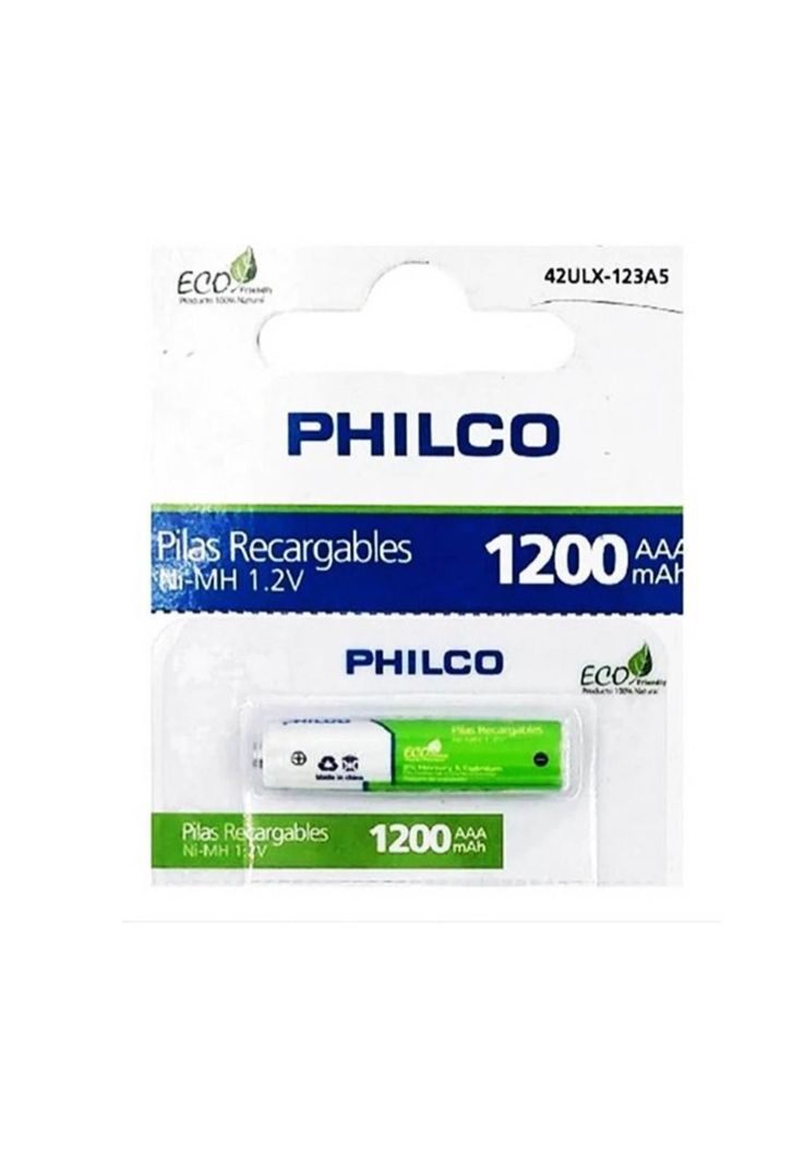 Pilas Recargables  AAA Precargadas1200 MAH Ecofriendly-0