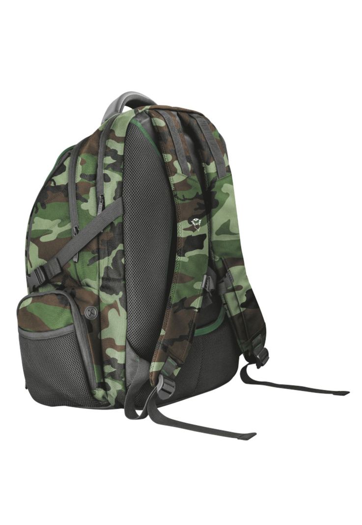 Mochila Gamer Trust Gxt 1250C Xl Kamo Military Reforzada 23868-4