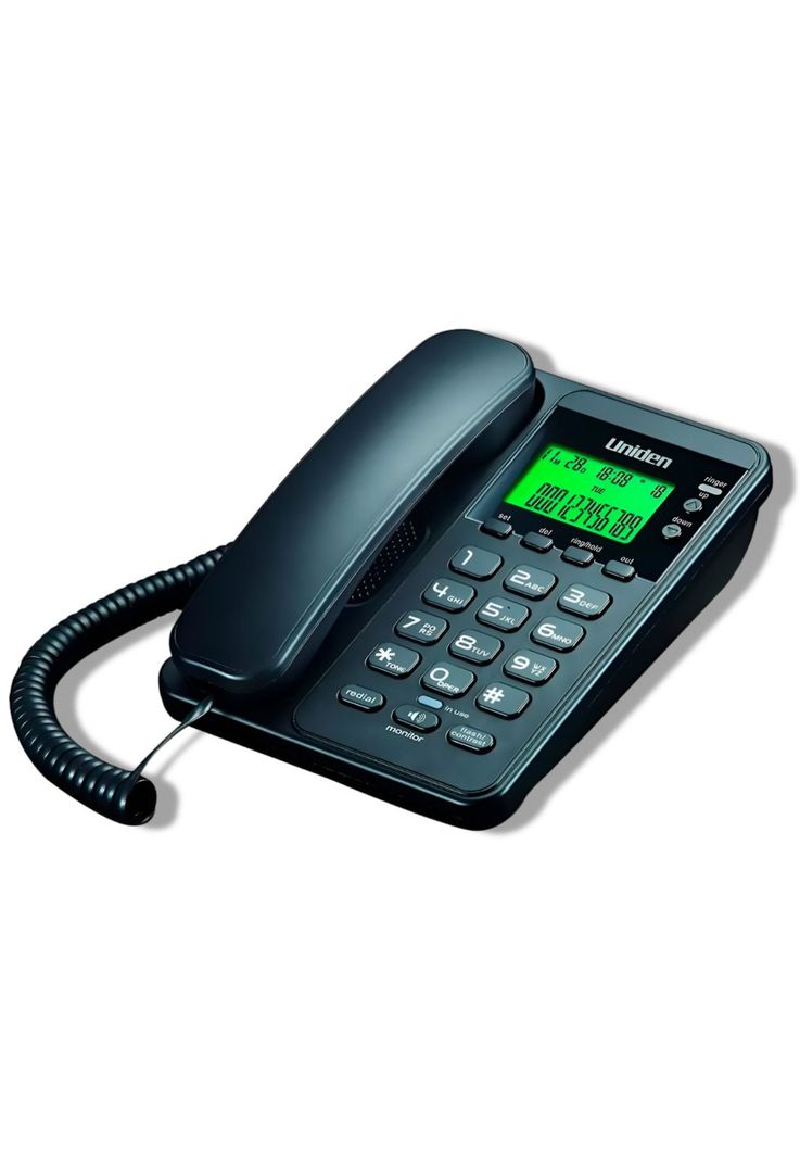 Telefono De Red Fija Sobre Mesa Uniden Con Manos Libre UND6404N-0