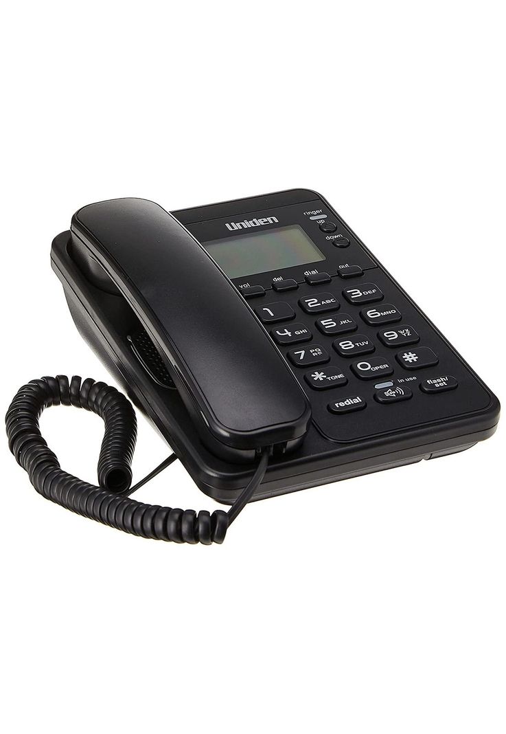 Telefono De Red Fija Sobre Mesa Uniden Con Manos Libre UND6404N-1