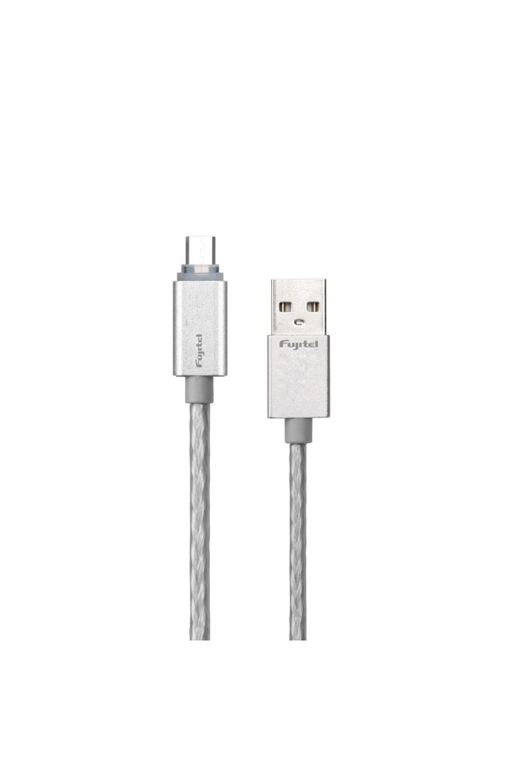 Cable De Datos Fujitel Micro USB con LED Indicadora de Carga-0