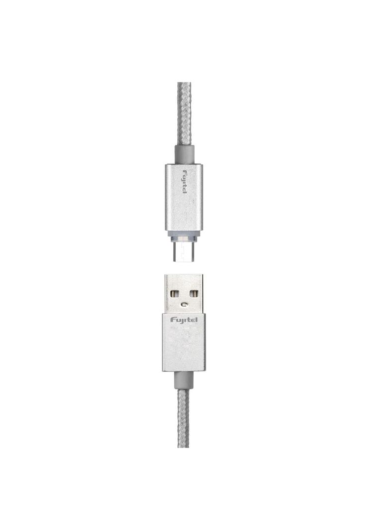 Cable De Datos Fujitel Micro USB con LED Indicadora de Carga-1