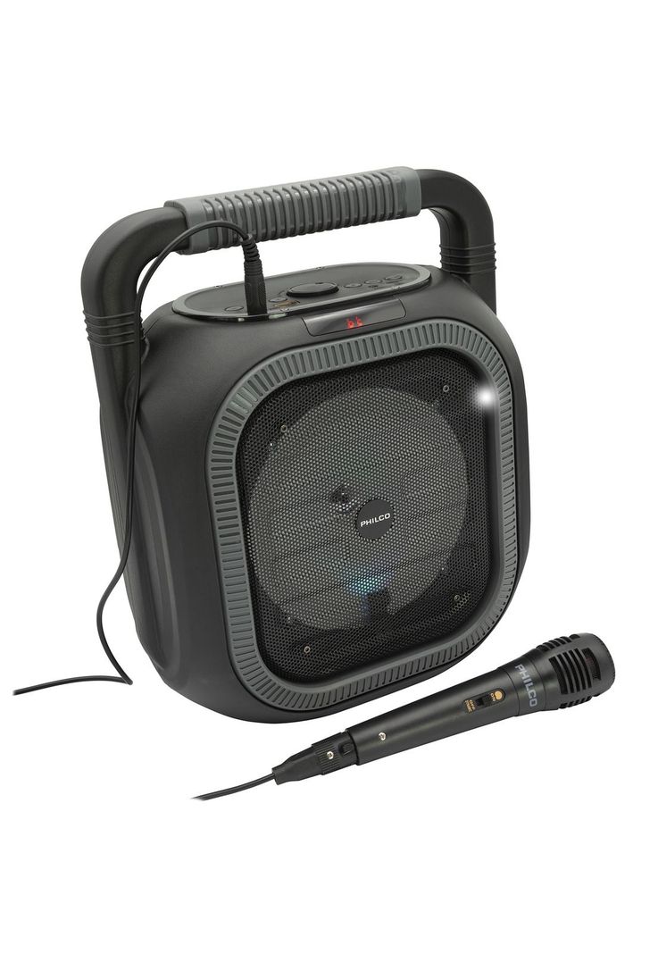 Parlante Karaoke RGB Bluetooth + Microfono + Radio FM 765GR-5