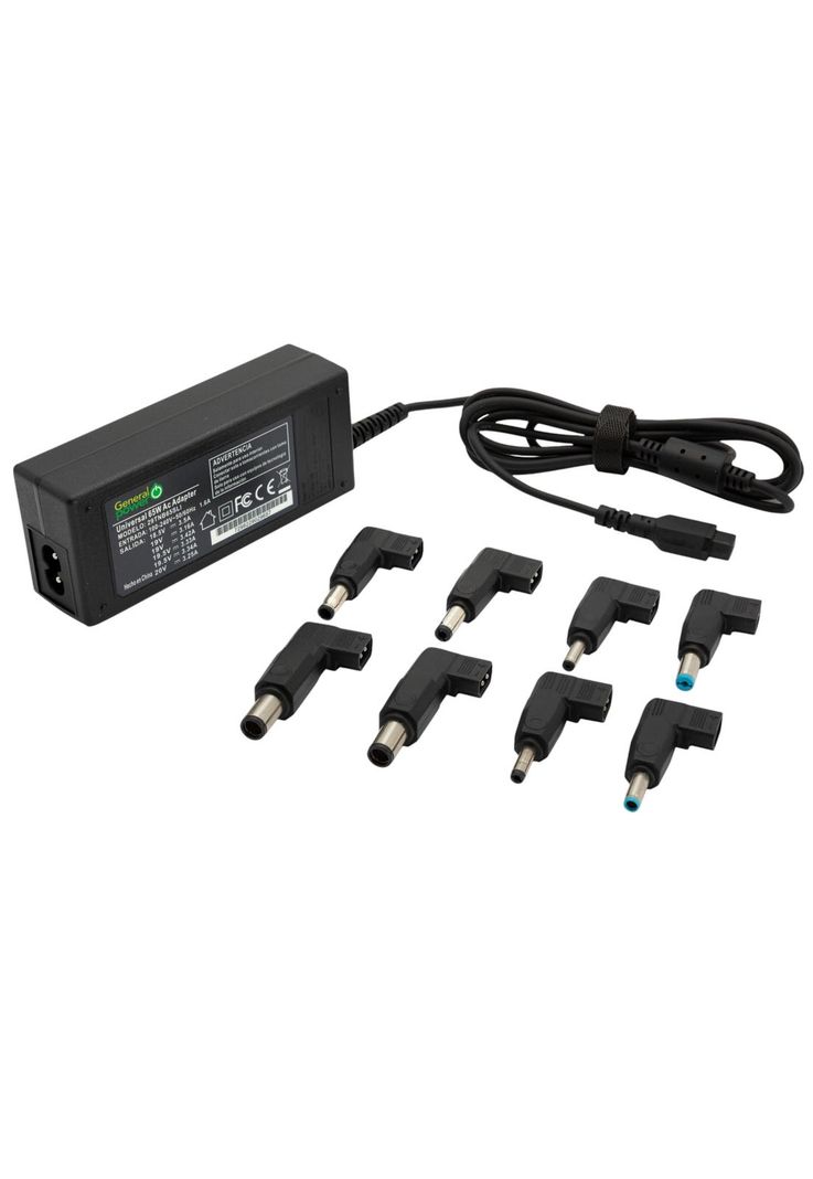 Cargador Universal Notebook Multimarcas Auto Regulable 65W-2