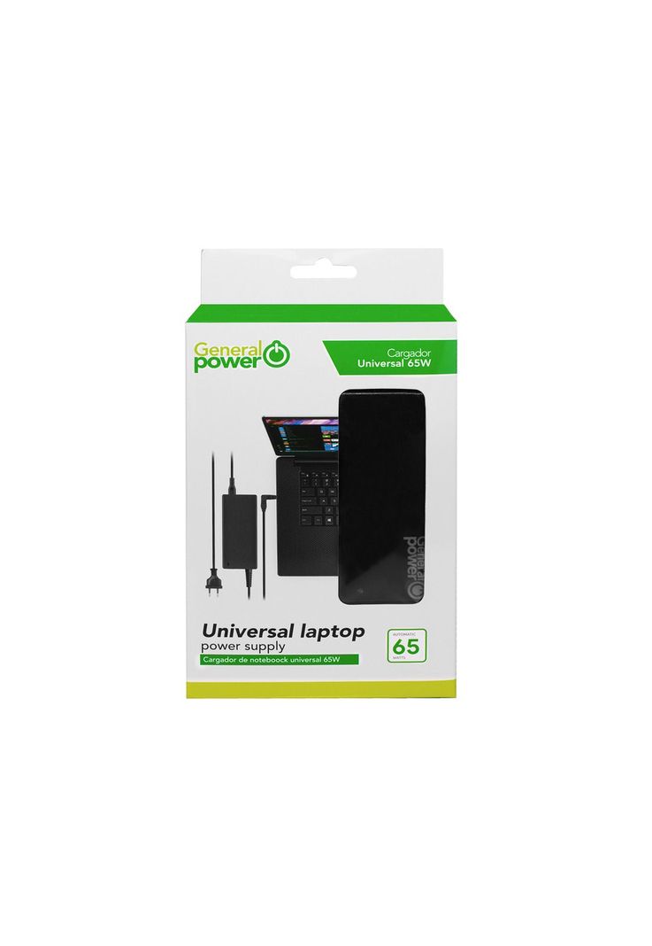 Cargador Universal Notebook Multimarcas Auto Regulable 65W-4