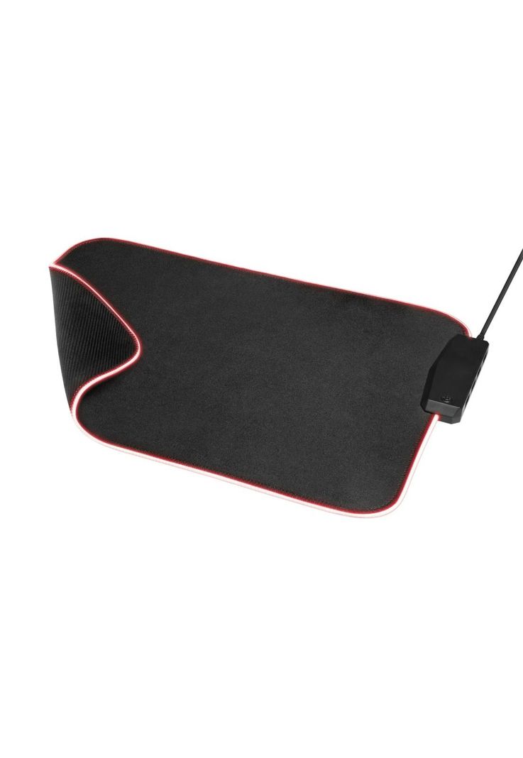 Mouse Pad Gamer Trust Glide L Rgb con Hub Usb 4 Puertos-5