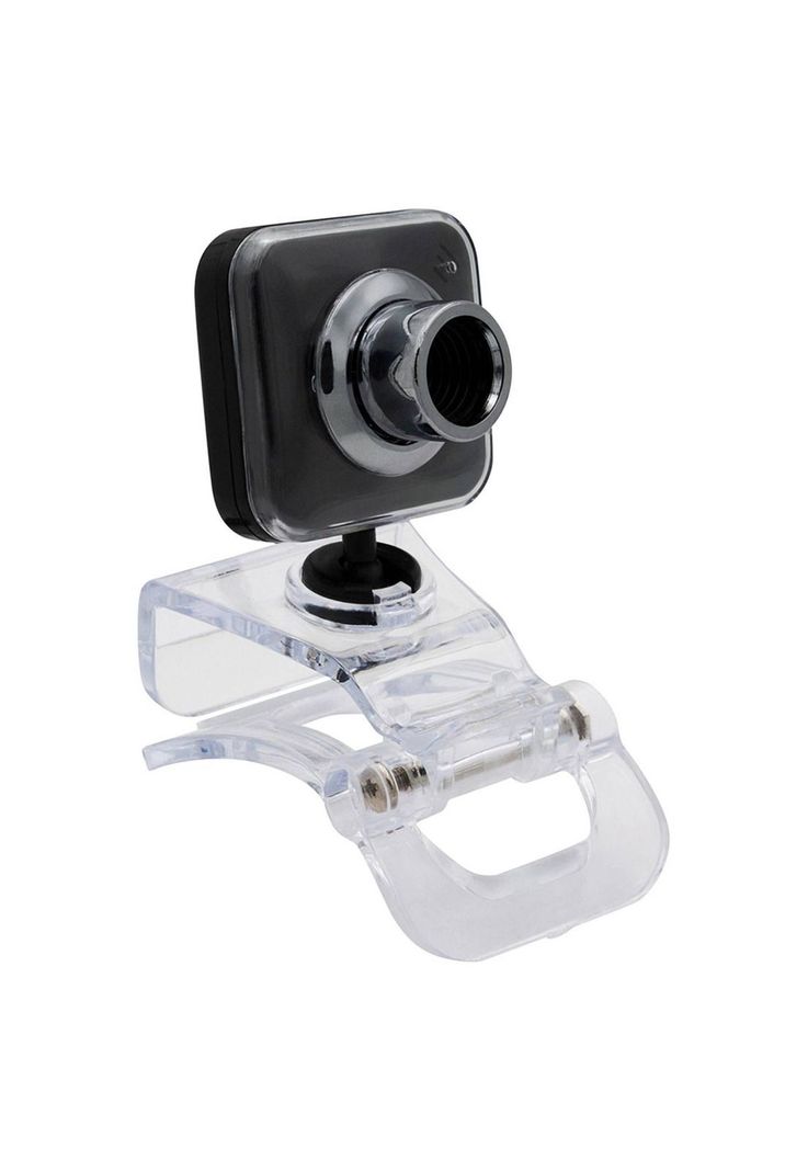 Webcam Usb Con Micrófono y Anclaje Universal VGA 480p X28-0