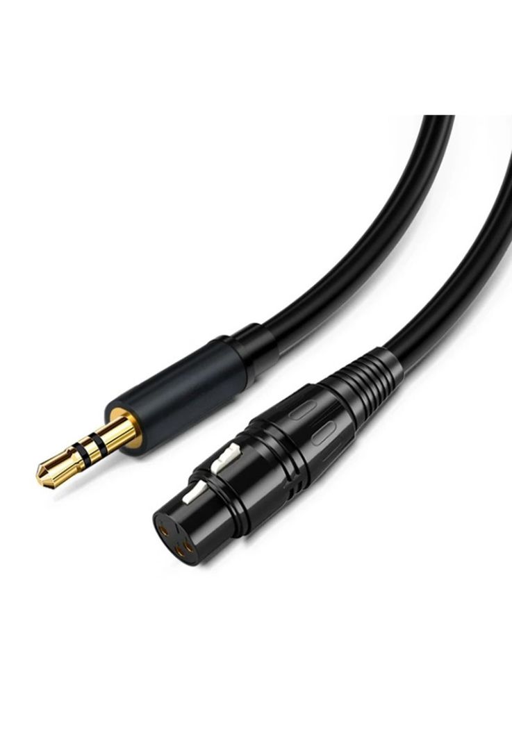 Cable de Audio para Micrófono Canon XLR a 3.5mm 2.5m MC435-2
