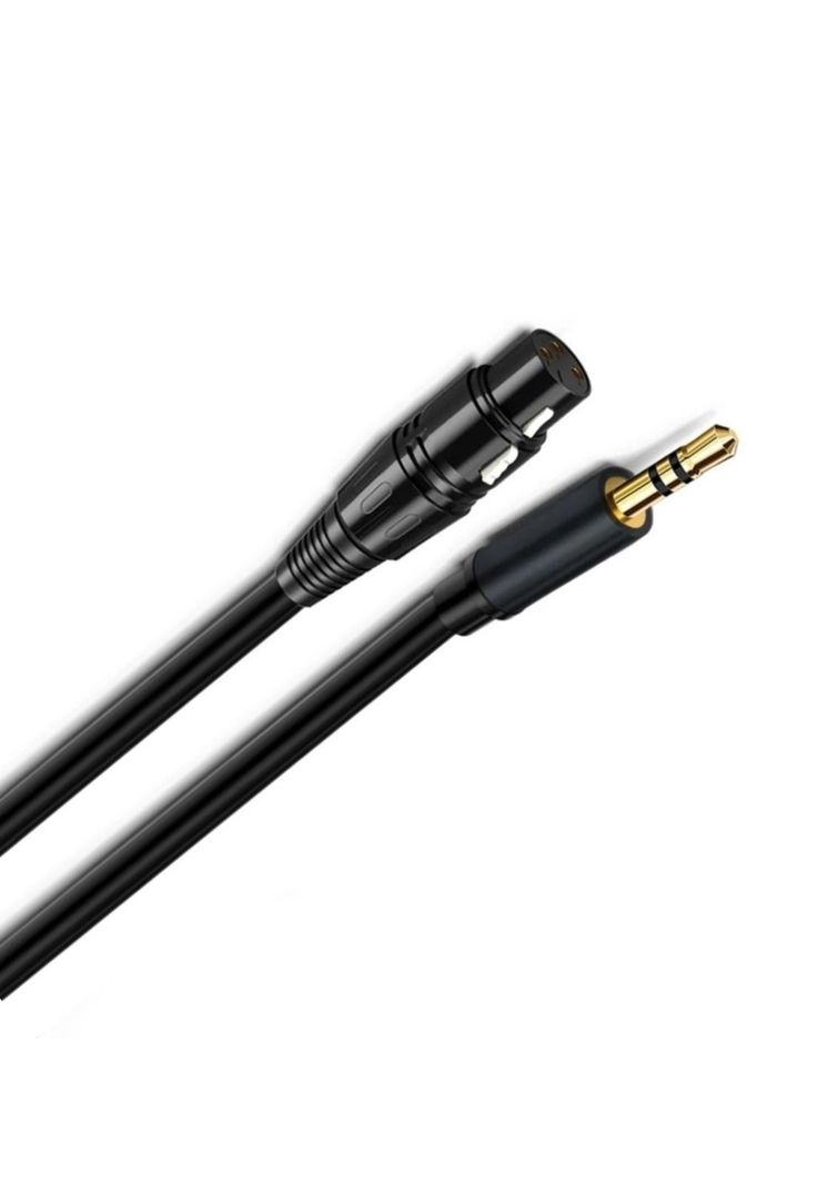 Cable de Audio para Micrófono Canon XLR a 3.5mm 2.5m MC435-7