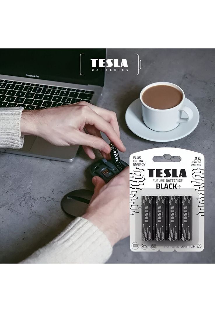 Pack 12 Pilas Tesla Black+ AA T-ES-011 Alcalina High Power-4
