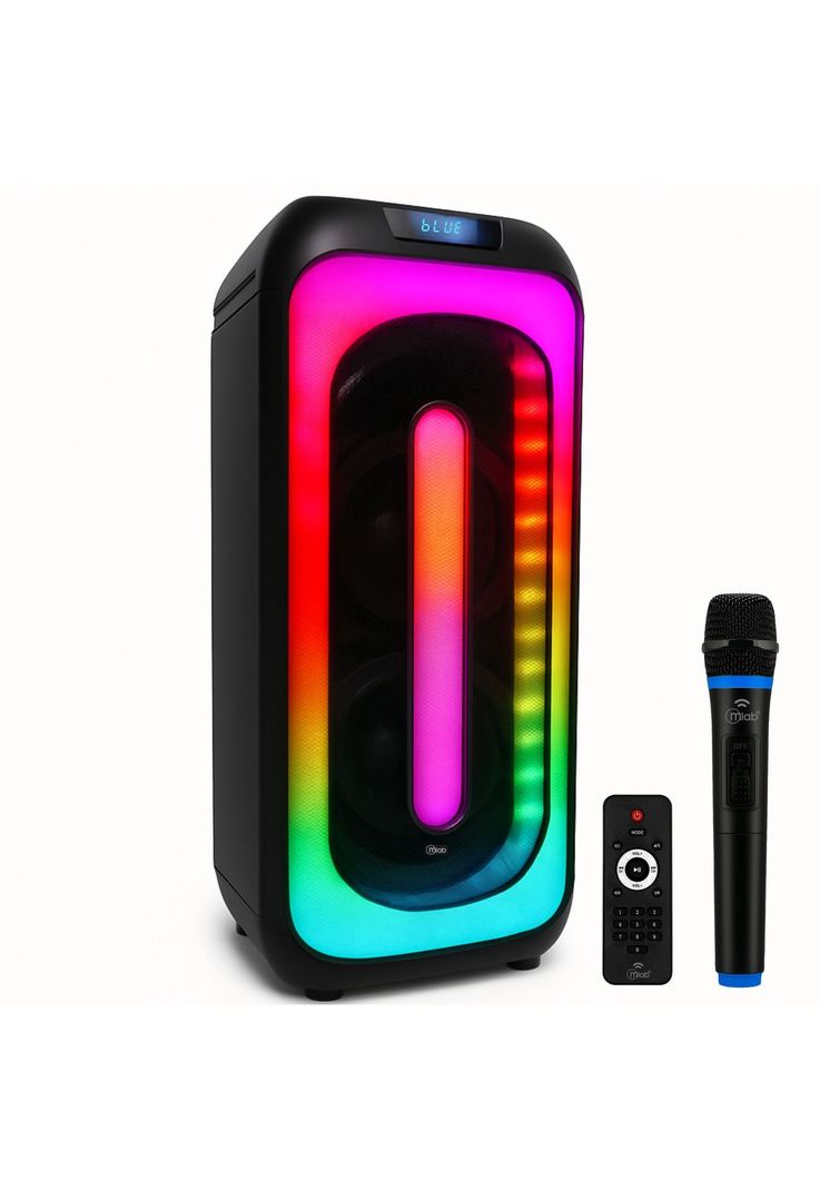 Parlante Bluetooth Flaming SpaceWalker RGB TWS Mic Wireless