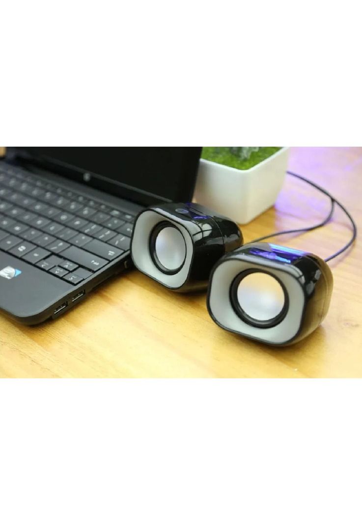Parlantes USB HP Multimedia Ultra Compactos 6W RMS DHS-2111-3