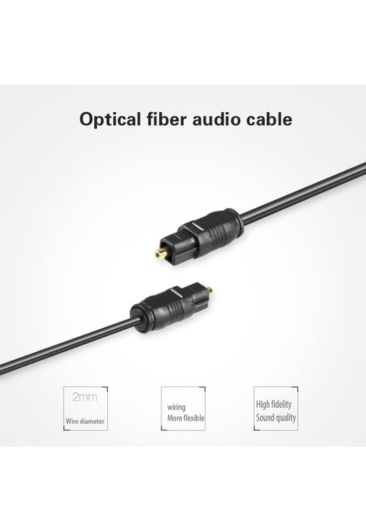 Cable De Audio Optico Digital SPDIF Toslink 3MT High Speed-4