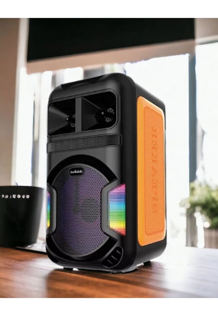 Parlante Karaoke RGB con Micrófono Inalámbrico Bluetooth 805-3
