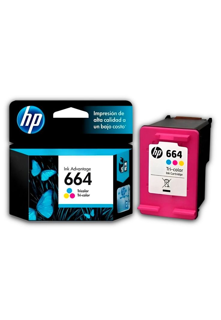 Tinta HP 664 TriColor 2ML Cartridge Original F6V28AL-0