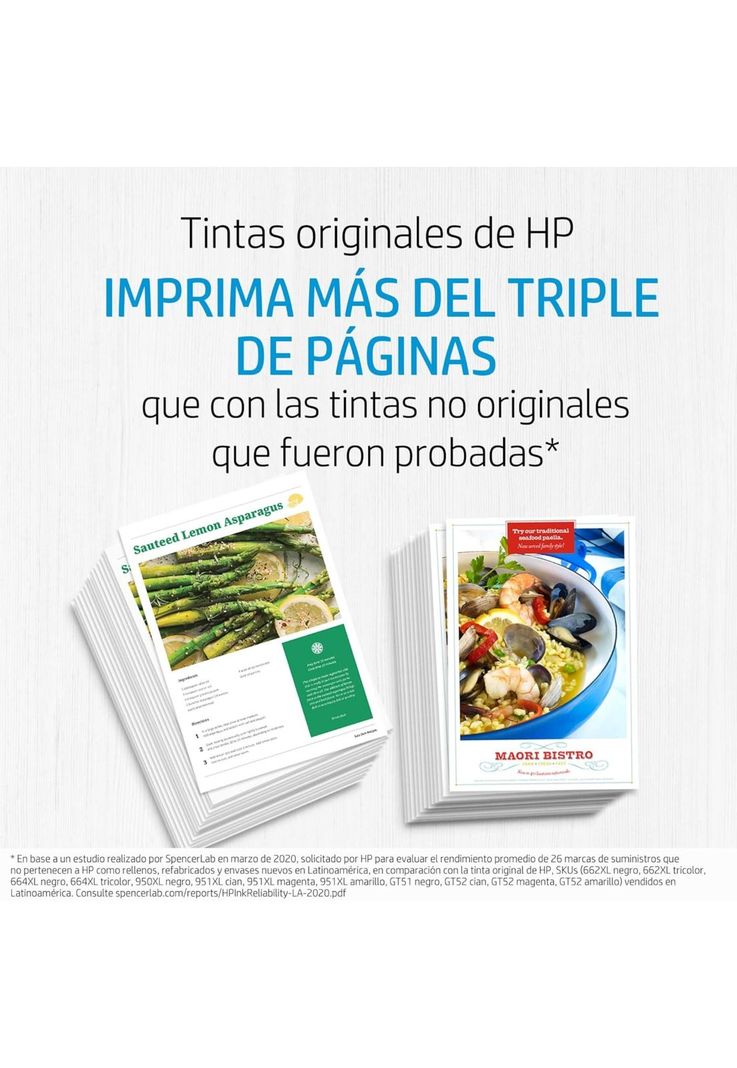 Tinta HP 664 TriColor 2ML Cartridge Original F6V28AL-4