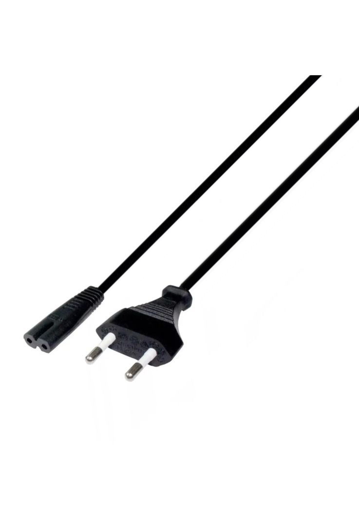 Cable de Poder Tipo 8 Profesional 1.8MT Universal 220V-2