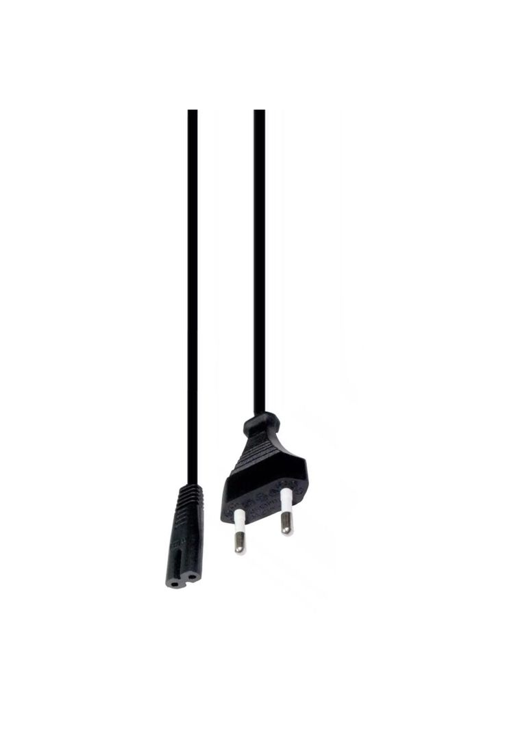 Cable de Poder Tipo 8 Profesional 1.8MT Universal 220V-4