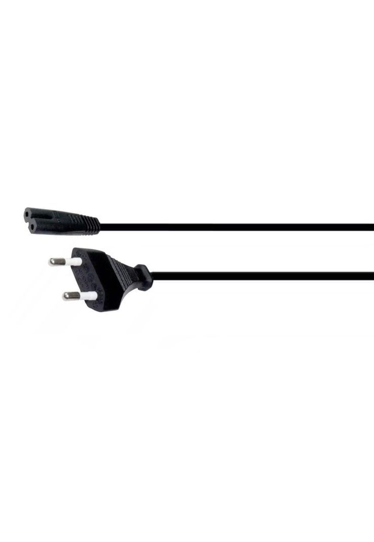 Cable de Poder Tipo 8 Profesional 1.8MT Universal 220V-5