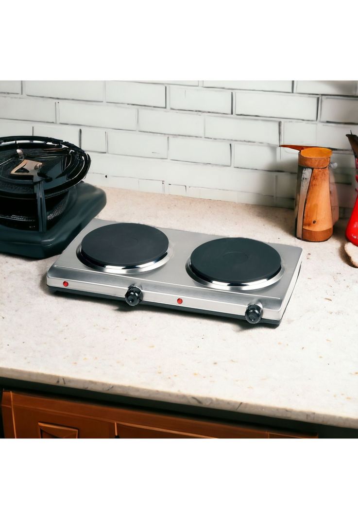 Cocina Encimera Eléctrica Magefesa MGF8022 Dinamic Inox Dual-7
