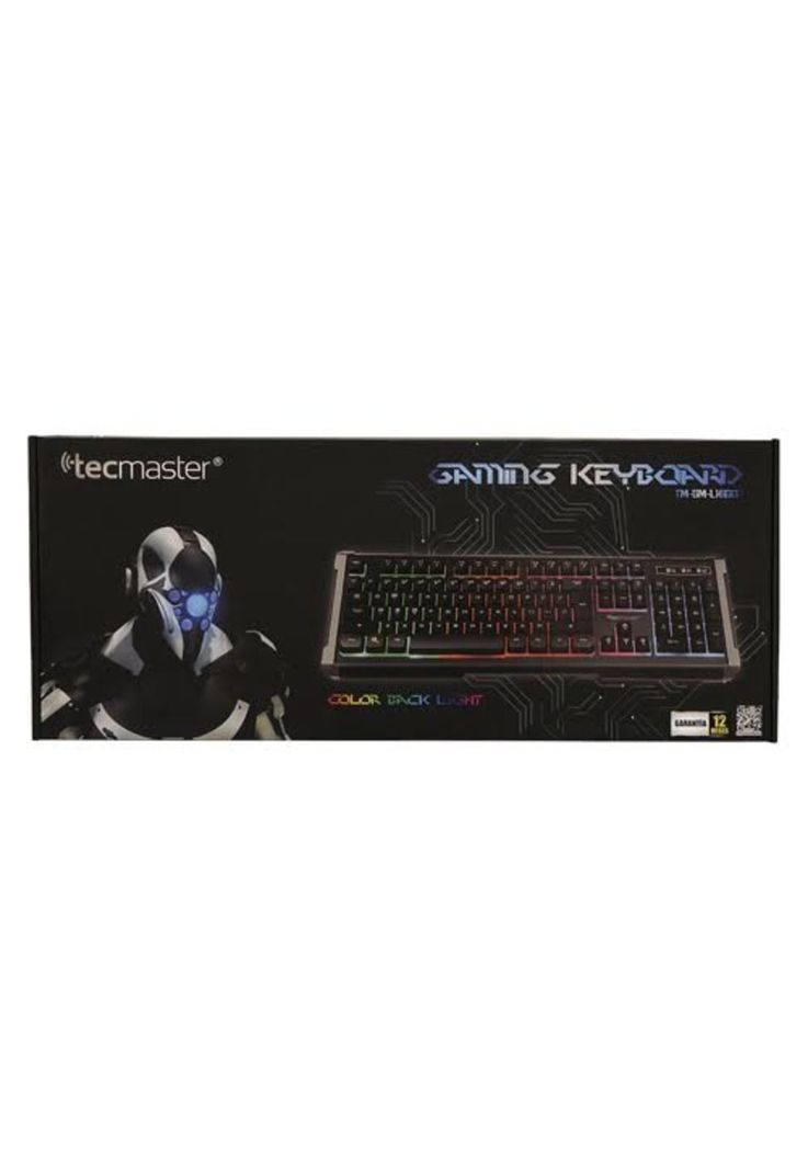Teclado Gamer RGB Tecmaster para PC/ PS5/ PS4/ XBOX LK100D-6