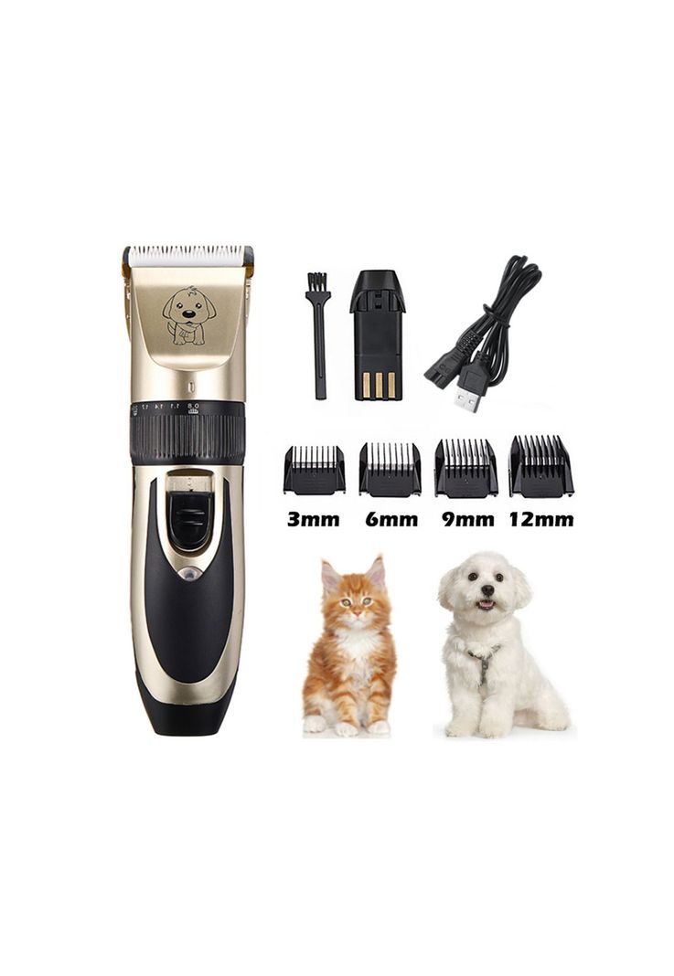 Cortadora de Pelo para Perros y Gatos con Accesorios DBG013-4