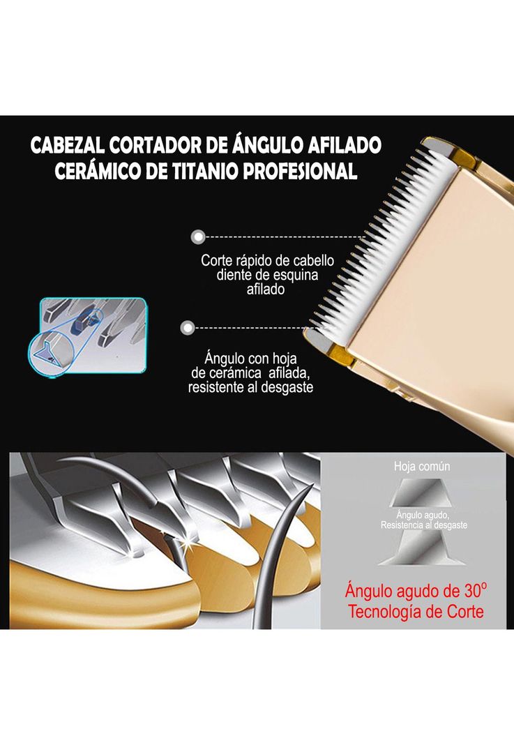 Cortadora de Pelo para Perros y Gatos con Accesorios DBG013-5