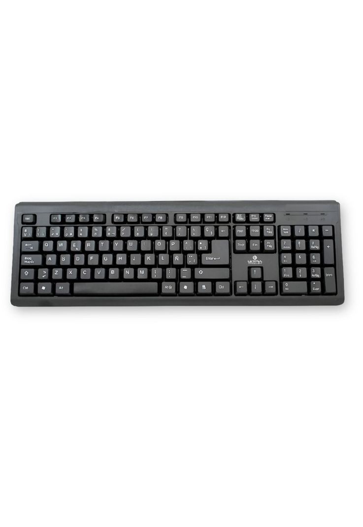 Teclado USB Multiplataformas Teclas Ultra Planas K100U-0
