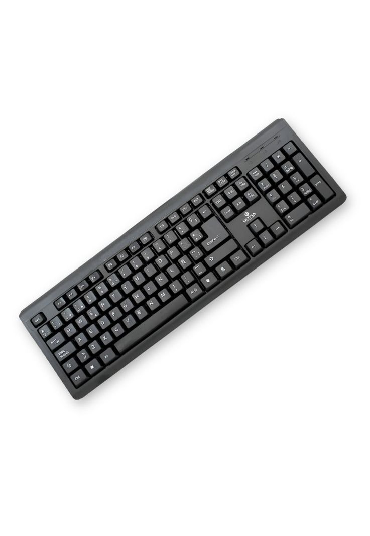 Teclado USB Multiplataformas Teclas Ultra Planas K100U-1