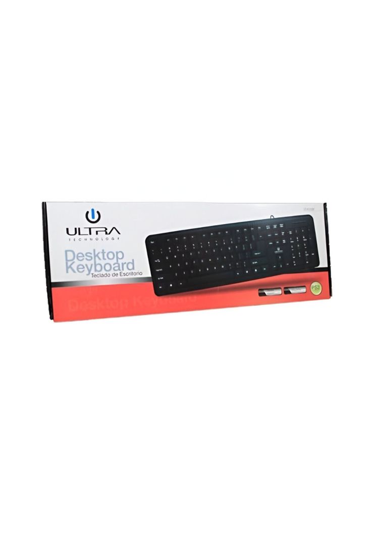 Teclado USB Multiplataformas Teclas Ultra Planas K100U-3