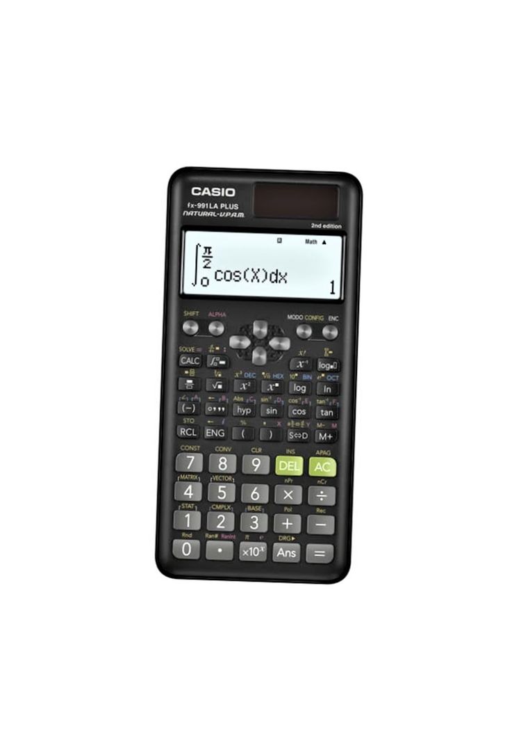 Calculadora Casio Cientifica FX-991LA Plus 2 + 417 Funciones-0