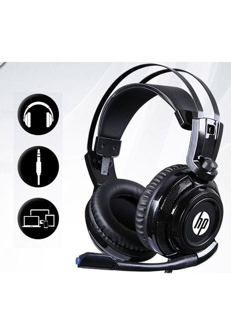 Audífonos Gamer HP Multiplataformas 3.5mm H200s XBOX-PC-PS-3