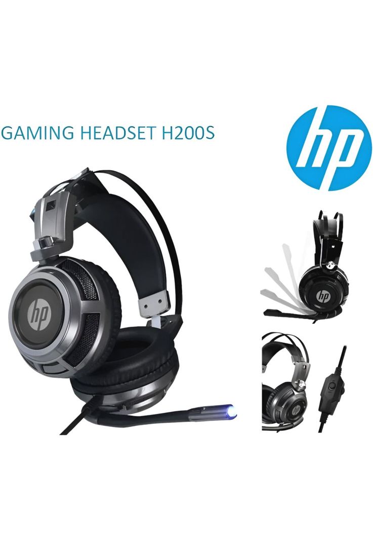 Audífonos Gamer HP Multiplataformas 3.5mm H200s XBOX-PC-PS-4