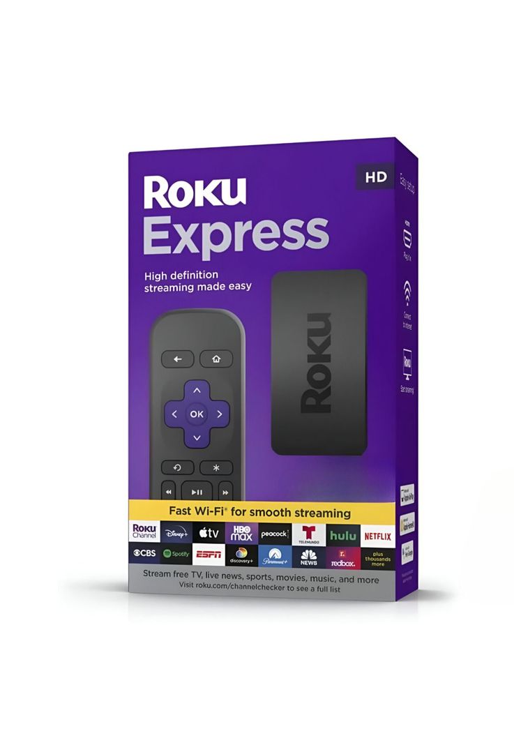 Roku TV Express FHD Streaming 1080p 60HZ Dual WIFI 2G & 5G-0