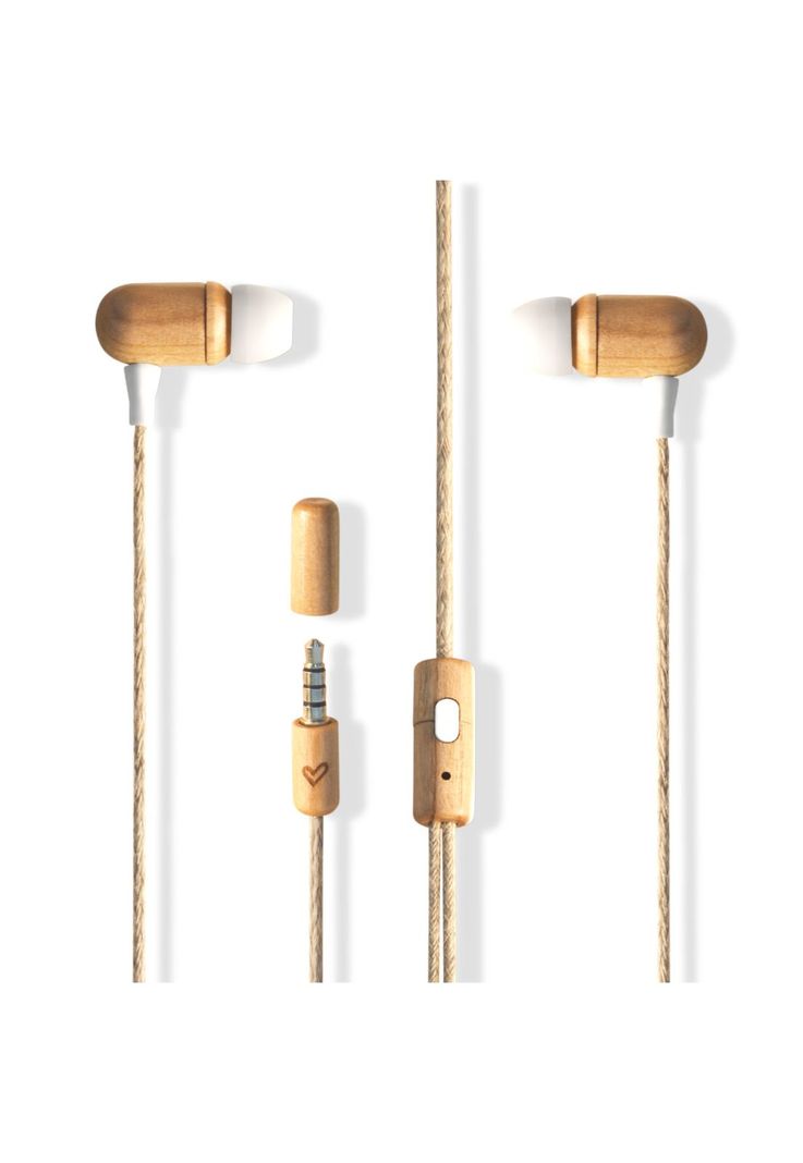 Audífonos de Madera Energy Sistem ECO Cherry Wood Jack 3.5mm-7