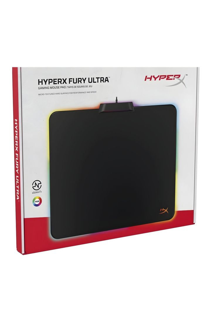 Mouse Pad Gamer Hyperx Fury Ultra Rgb 360X300X5mm HX-MPFU-M-0