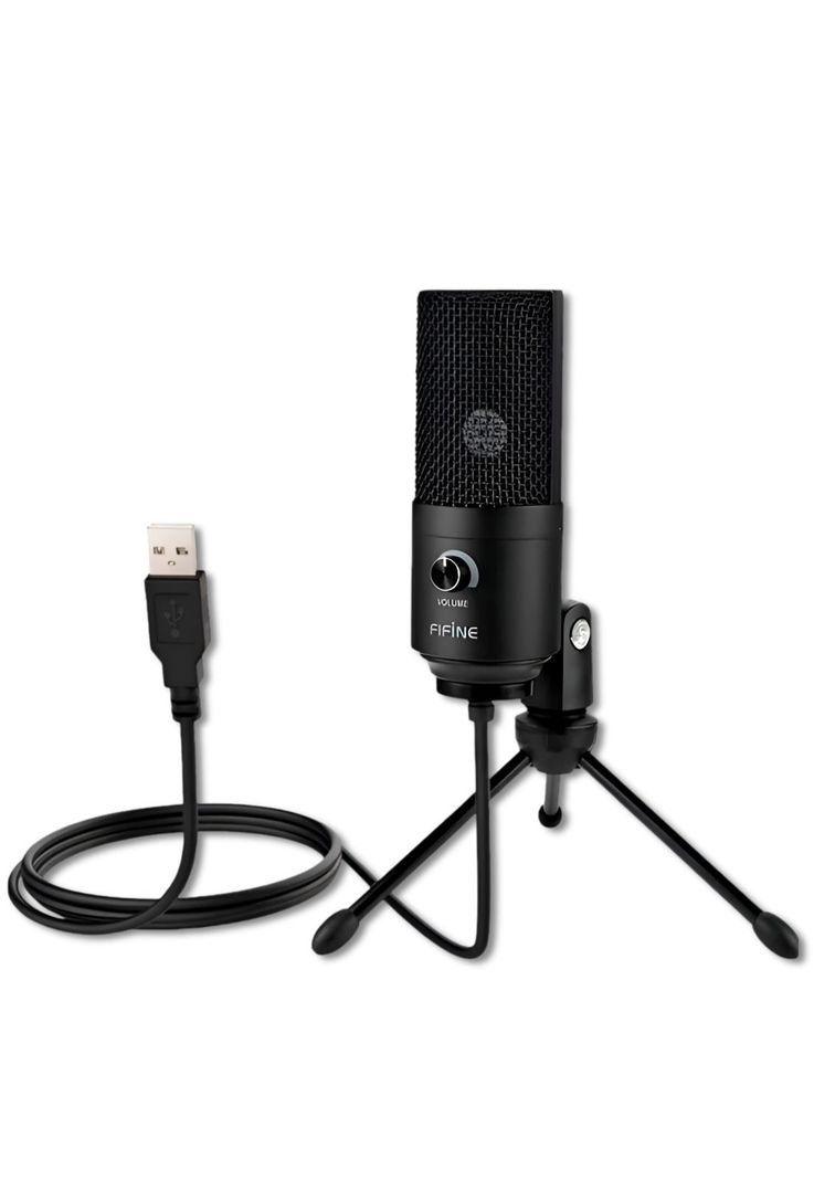Micrófono Condensador USB Multiplataformas Fifine K669BK Pro-0