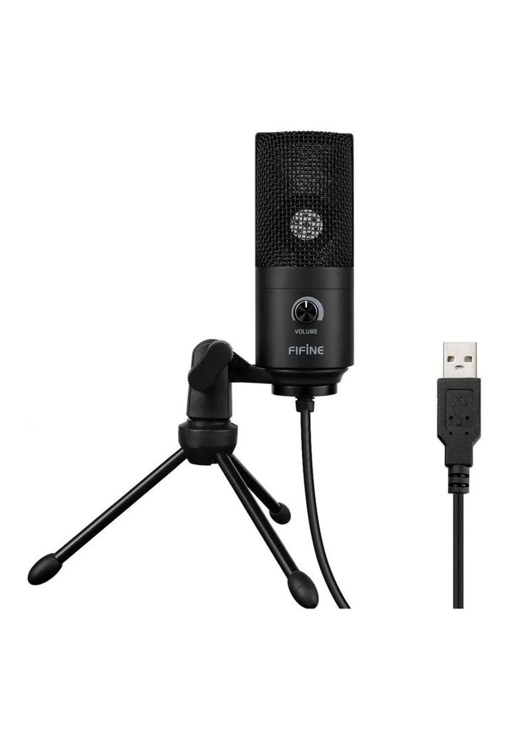 Micrófono Condensador USB Multiplataformas Fifine K669BK Pro-4
