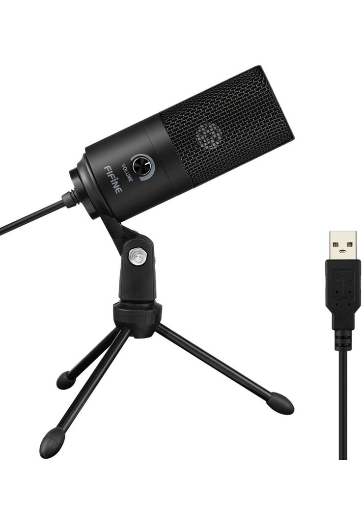 Micrófono Condensador USB Multiplataformas Fifine K669BK Pro-7