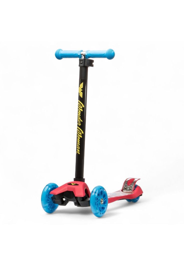 Scooter Infantil Reforzado Mujer Maravilla DC Comics 4 Rueda