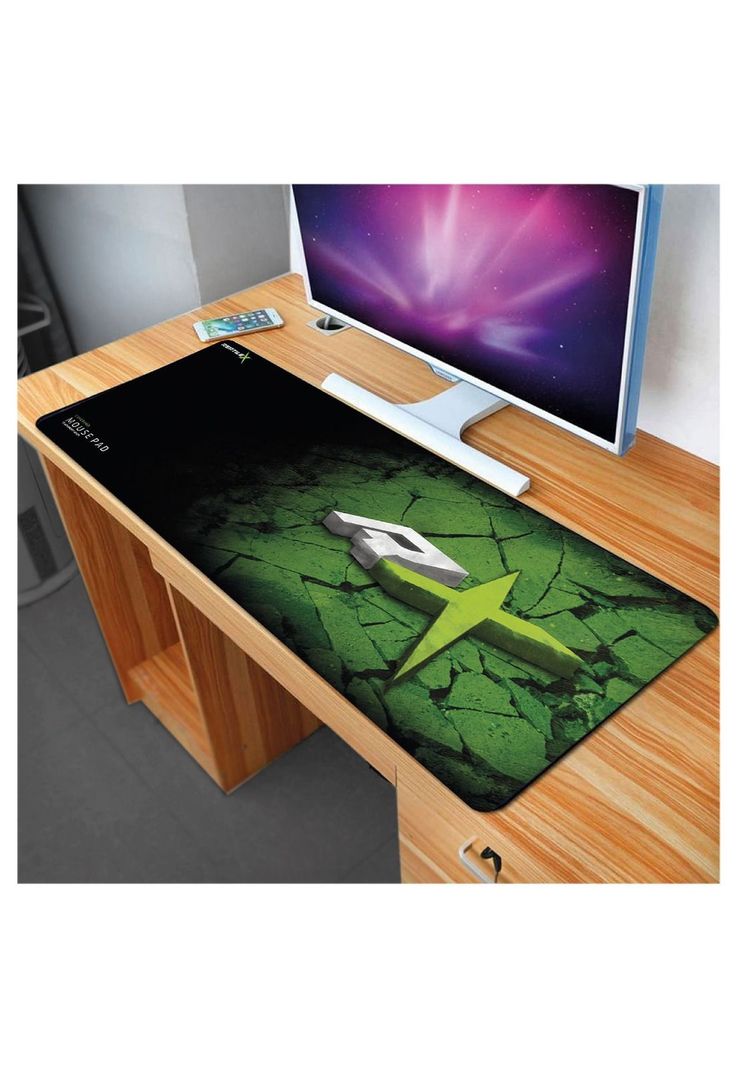 Mouse Pad Gamer 70X30cm Reptilex Green Edition Rx0009-3