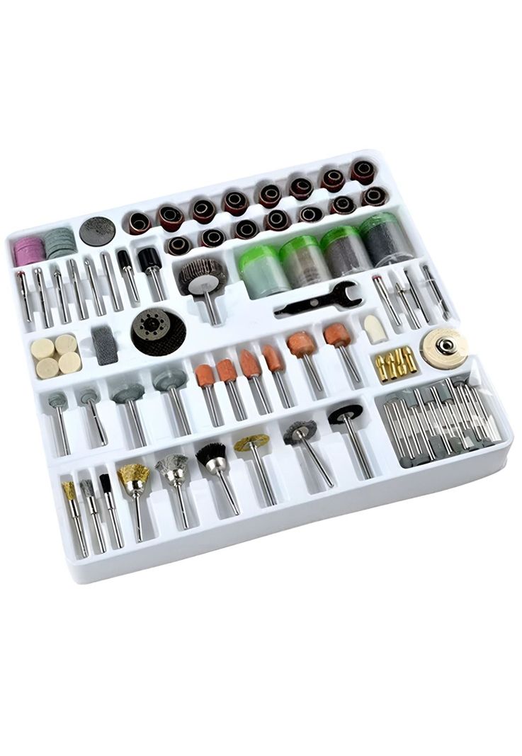Kit de Lijado y Pulido Multiusos 216 Piezas Dremel / Taladro-2