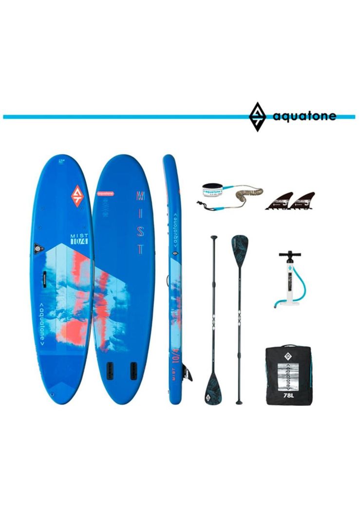Tabla Stand Up Paddle Aquatone 10,4 All Round Sup FULL KIT-3