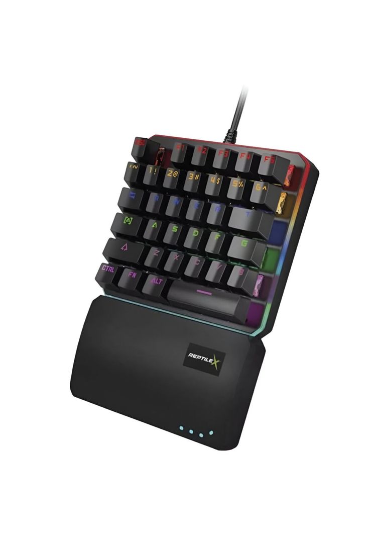 Teclado Gamer de una mano Mecanico RGB Backlighting Rx0015-0