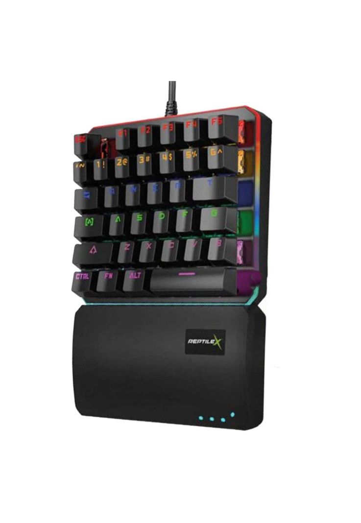 Teclado Gamer de una mano Mecanico RGB Backlighting Rx0015-1